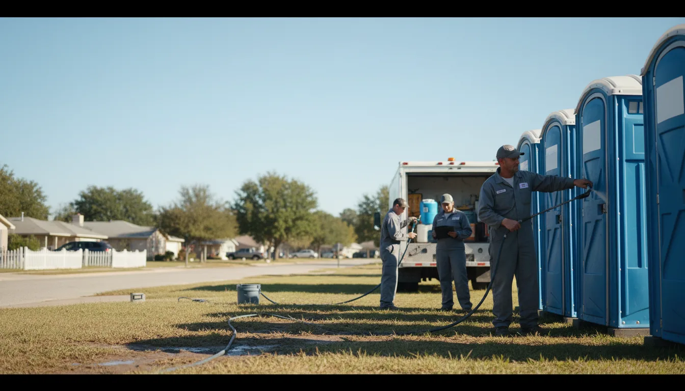 Long-Term Portable Toilet Rental in Monrovia, MD near me